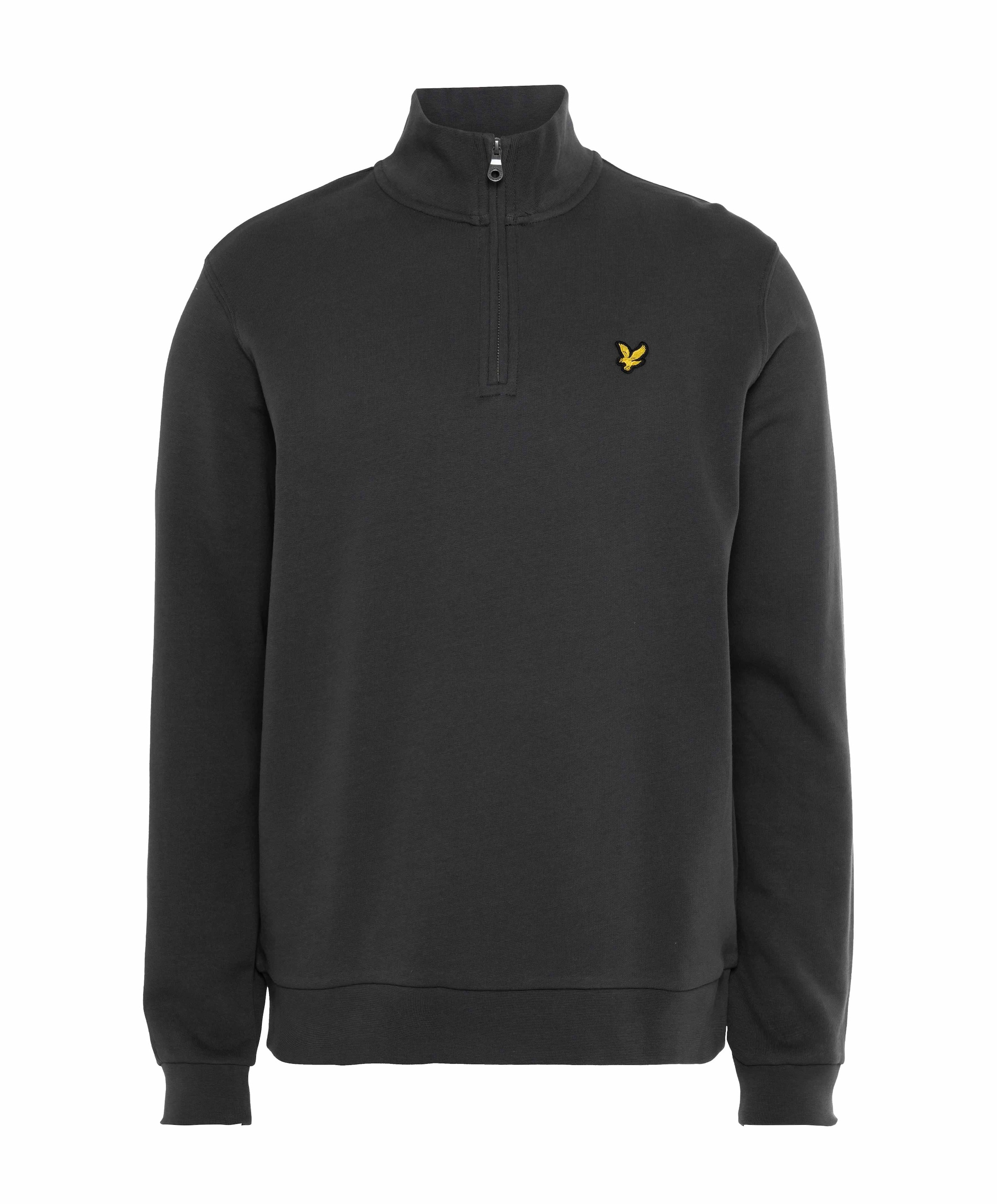 Lyle & Scott Heren trui met rits grijs