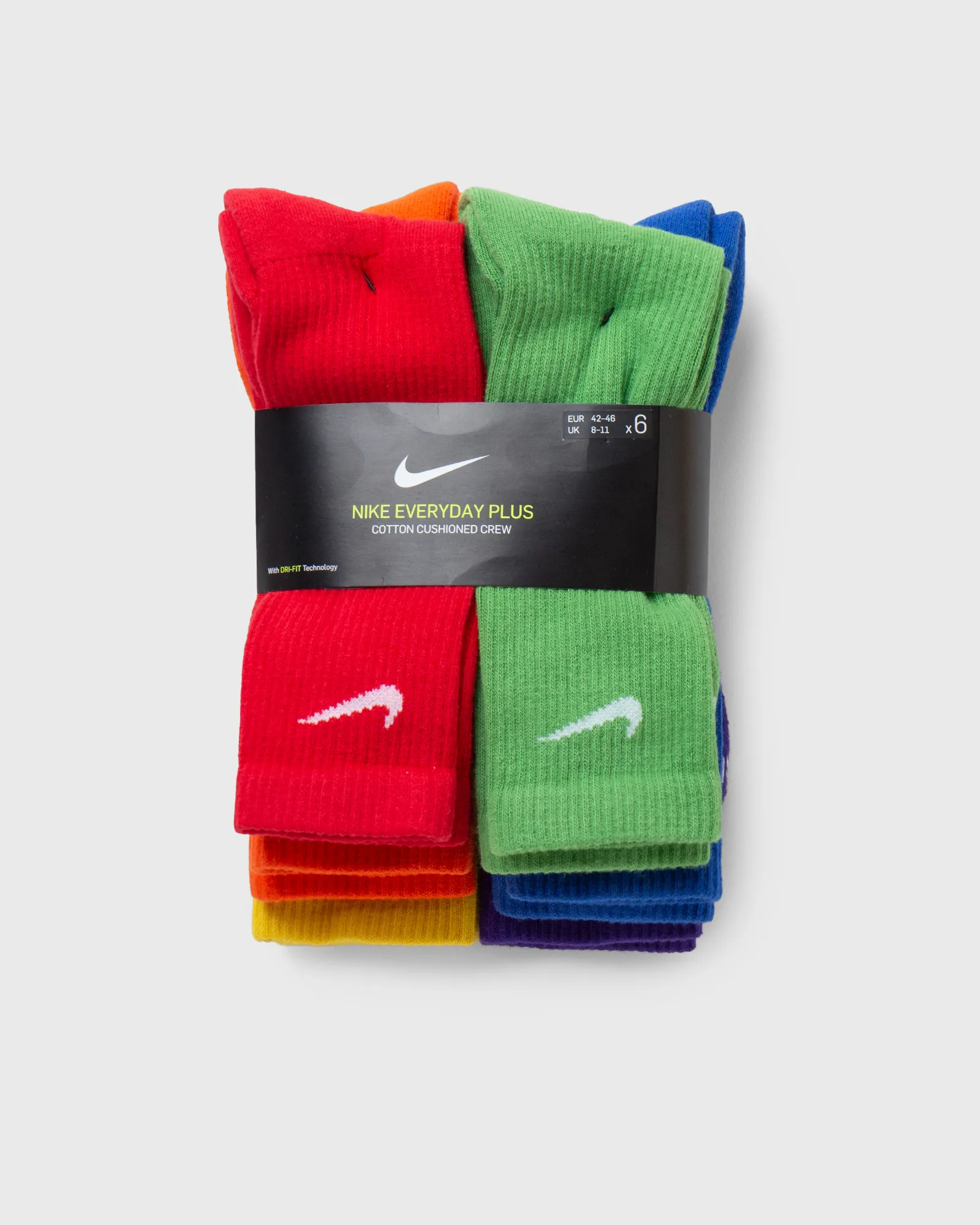 Nike Everyday Plus Cushioned Training Crew Socks (6 Pairs)