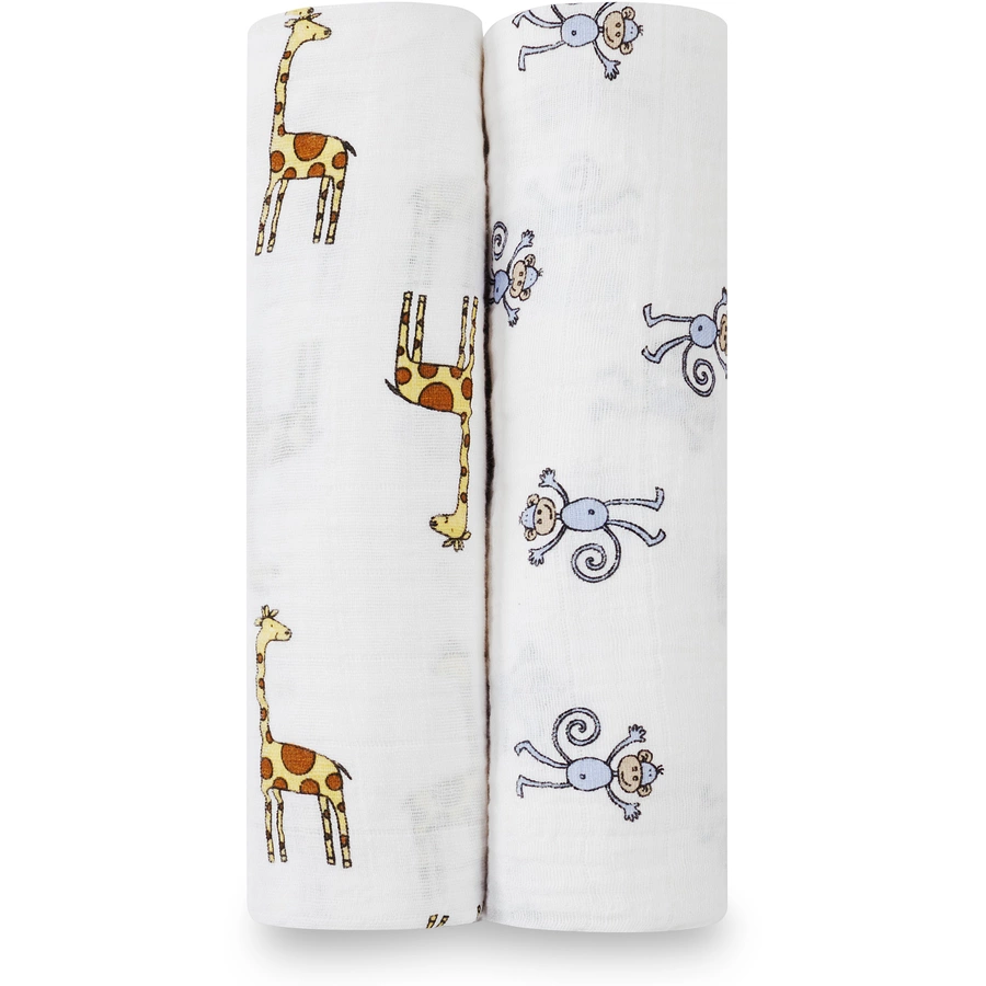 aden + anais™ Pucktücher Jungle Jam 2er-Pack