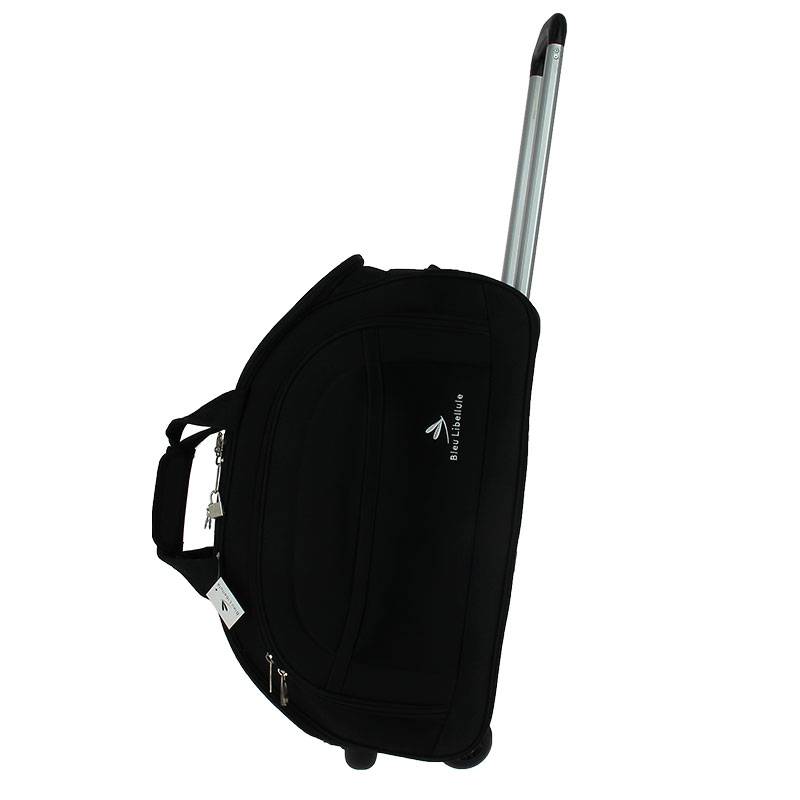 Sac de transport Trolley à roulettes Noir 56x30x32cm
