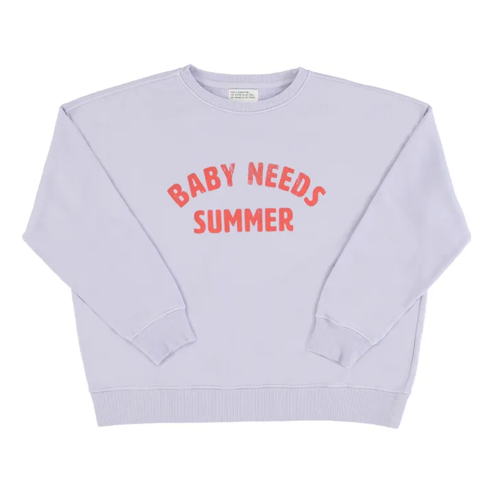 Sisters Department Sweat Julie Coton Bio | Lavande