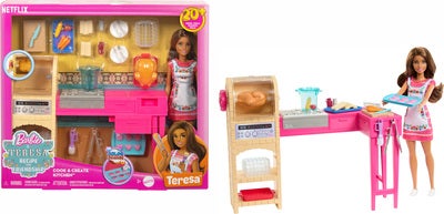 Barbie & Teresa Recipe for Friendship Lekesett Kjøkken med Dukke