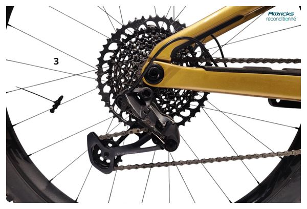 VTT Tout-Suspendu Orbea Rallon M10 Sram GX Eagle 12V Carbone 29' Or Noir 2023 - Produit Reconditionné