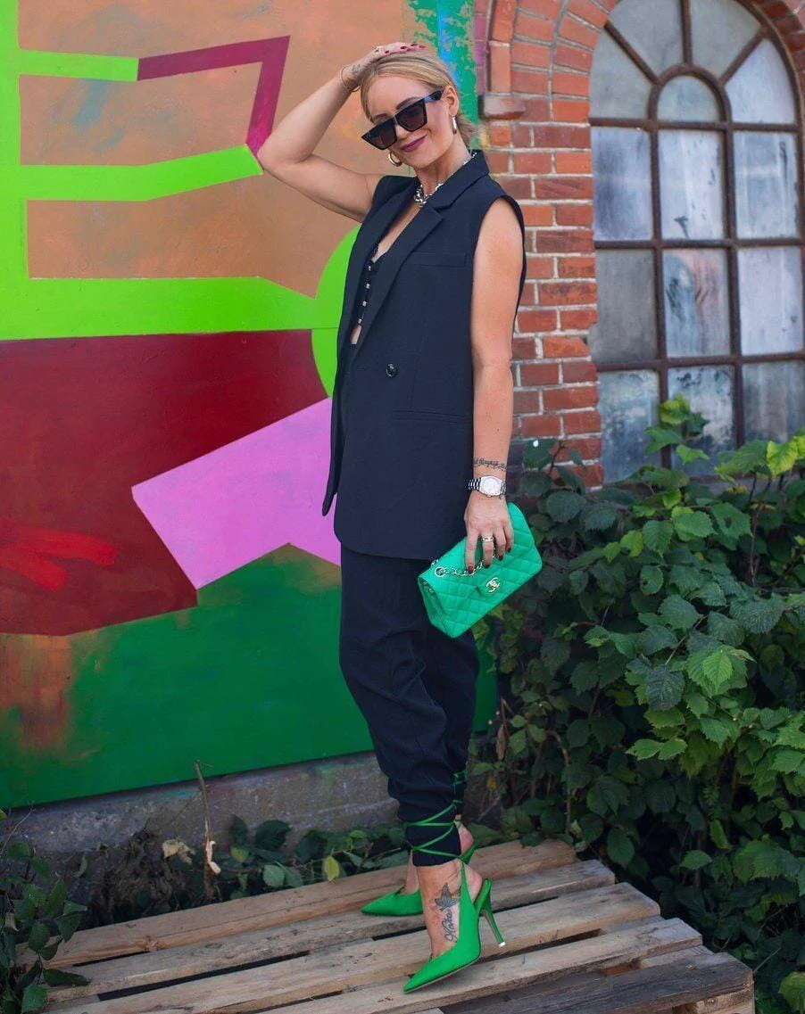 Valentin Studio Pretty Pants ed pants black