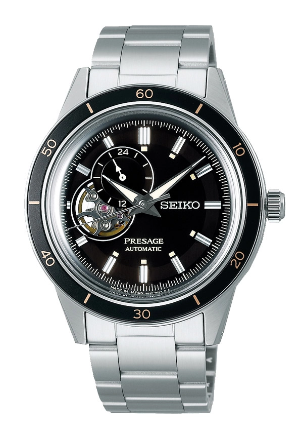 Seiko Presage Automatik Schwarz SSA425J1