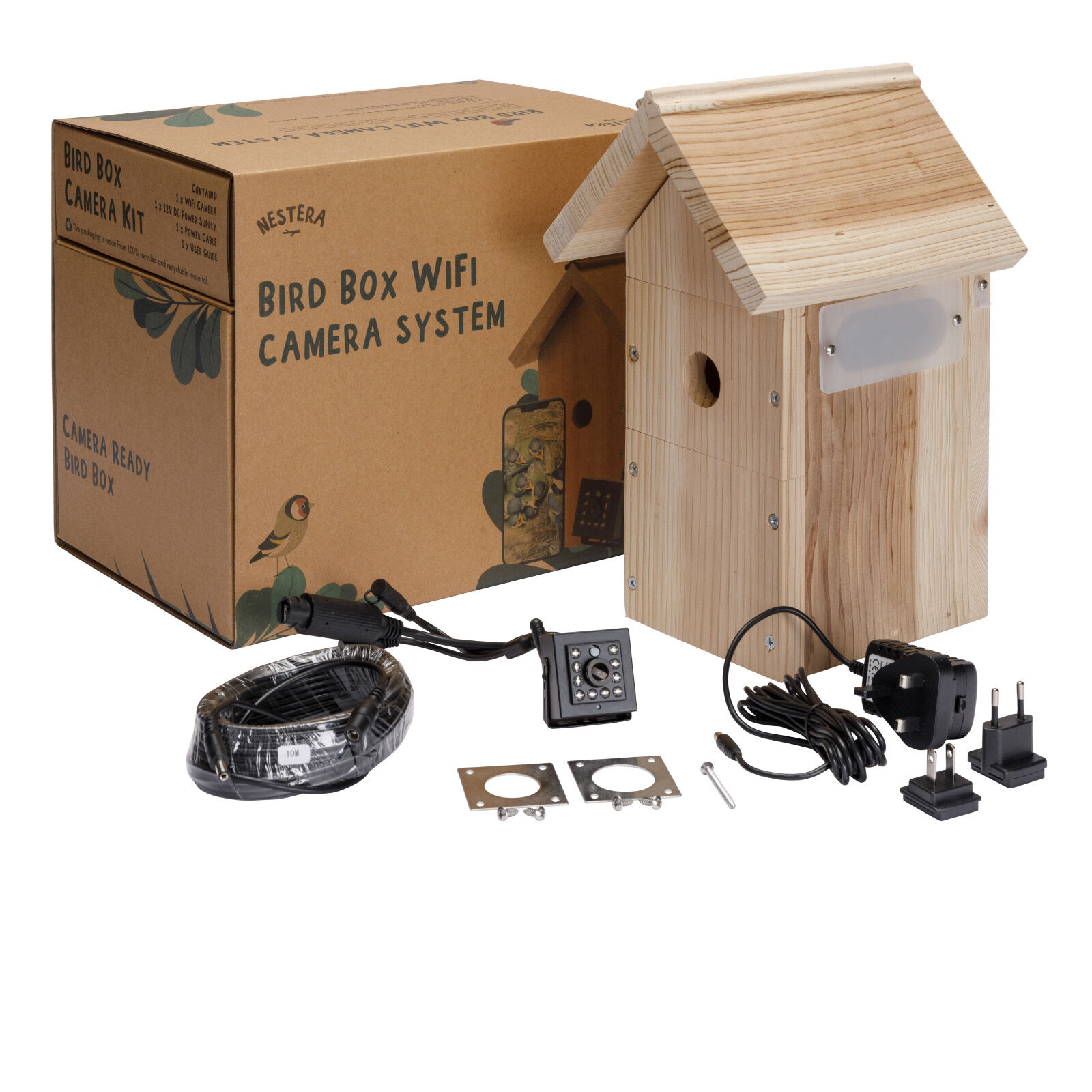 Nestera - Nestkast - met Wifi-Camera