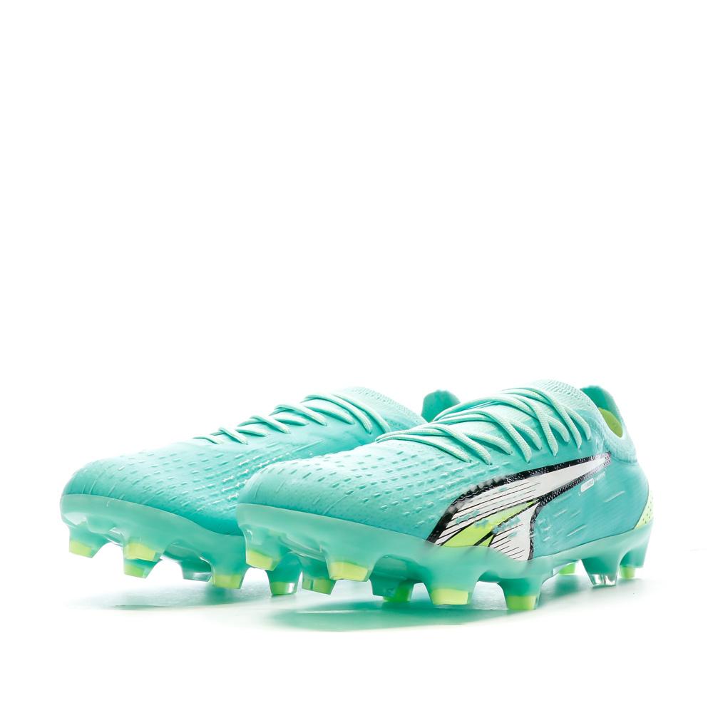 Puma Chaussures de Football Verte Homme Ultra Ultimate 107163