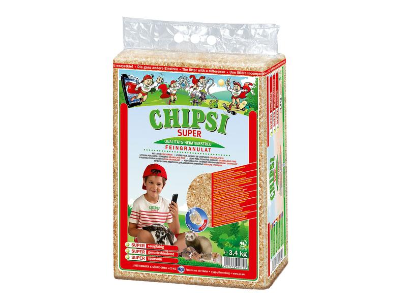 CHIPSI Einstreu Super Granulat, 3.4 kg Einstreu-Granulat für Nager