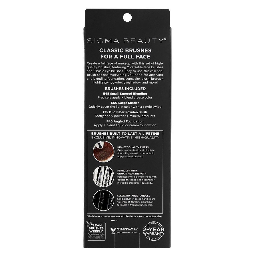 Sigma Complete Makeup Brush Set