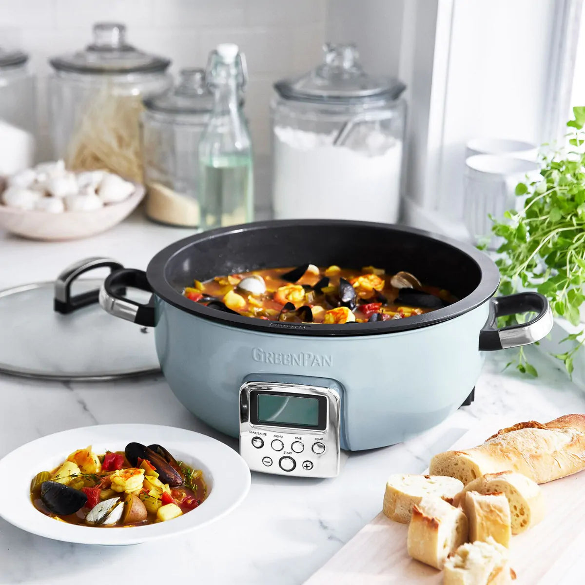 Greenpan Electricals Omni cooker 5.6L - Blue Haze