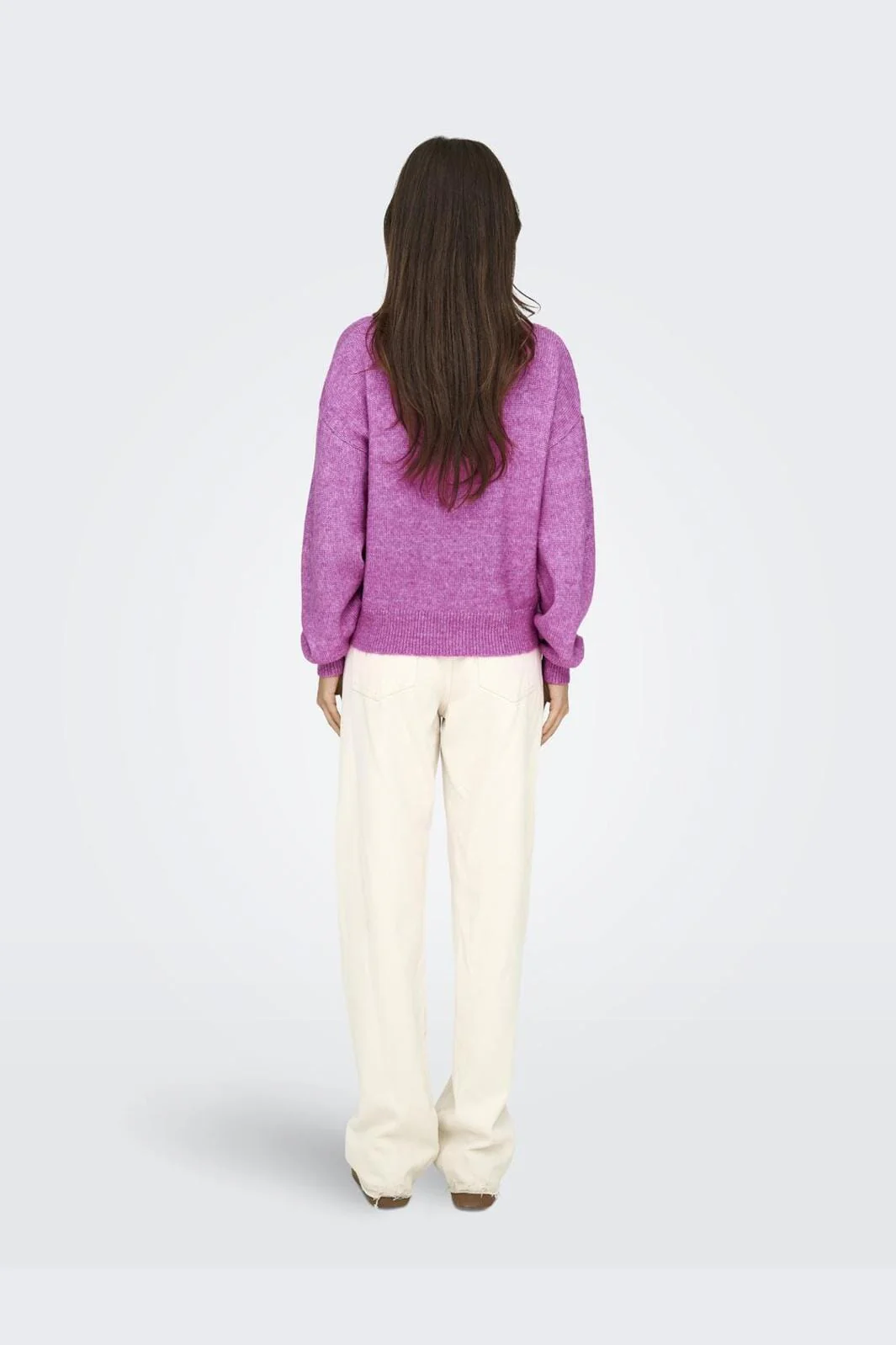JDY JDYsusanna L/S Hn Cable Pullover Knt 4553565 rose violet melange