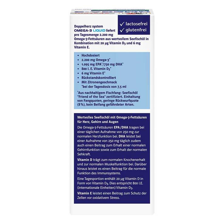 Doppelherz Omega-3 Liquid system, 150 ml