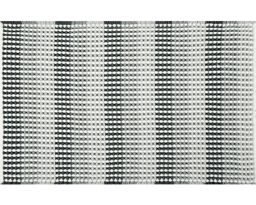 Spirella Cone badmat, 50 x 80 cm, zwart, grijs, wit