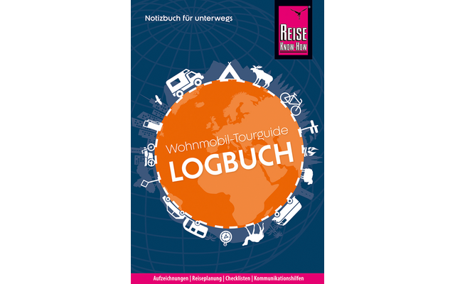 Reise Know-How Wohnmobil-Tourguide Logbuch Notizbuch für unterwegs
