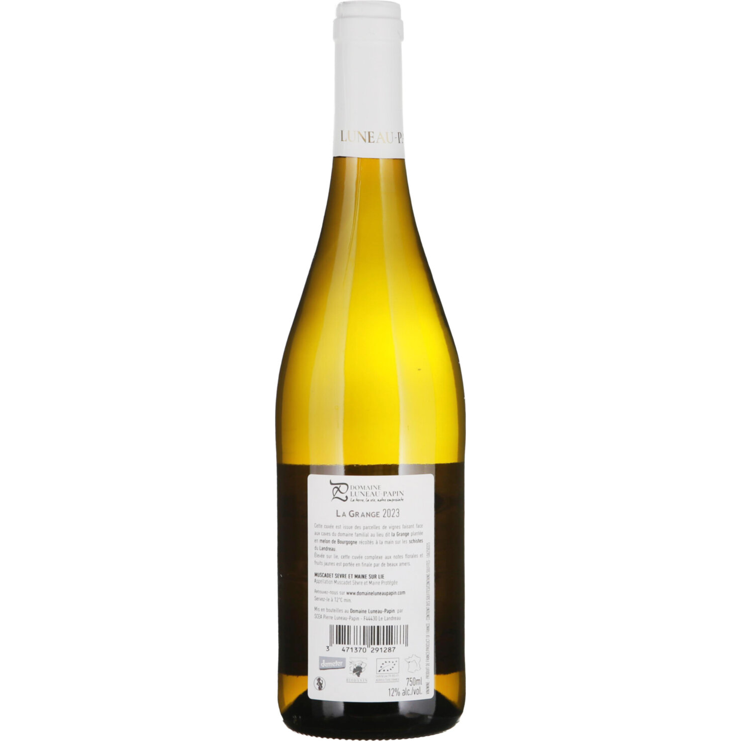 Muscadet Sèvre & Maine AOP La Grange Domaine Luneau-Papin -75cl
