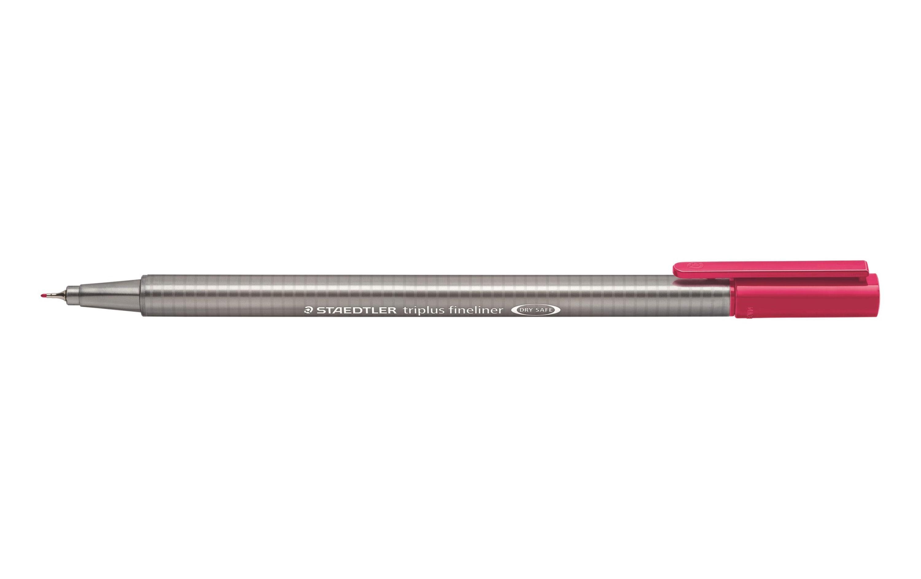 Fineliner Triplus 334 0.3 mm, BordeauxFeiner Schreiber von Staedtler
