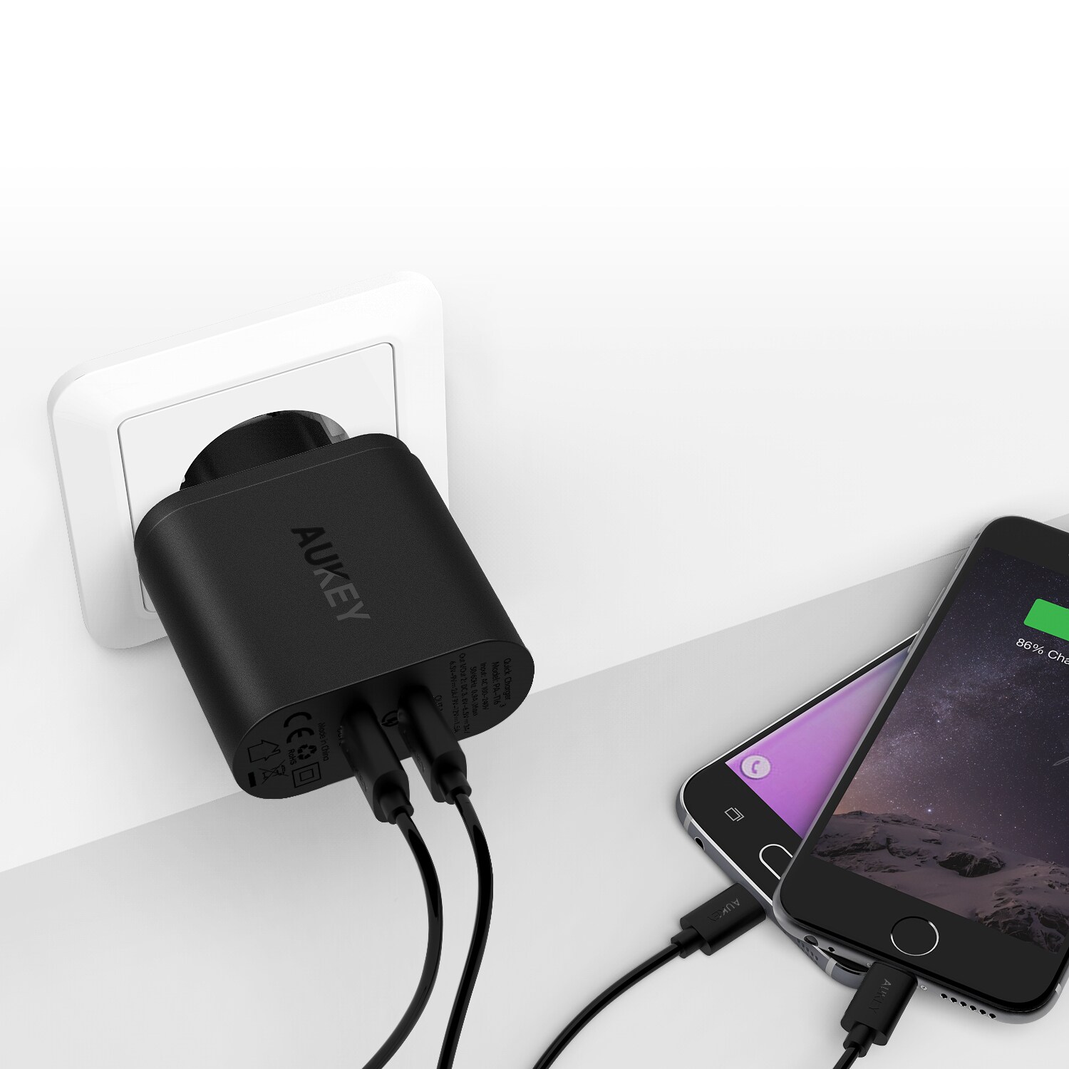 Aukey PA-T16 (36 W, Quick Charge 3.0) Ladegerät