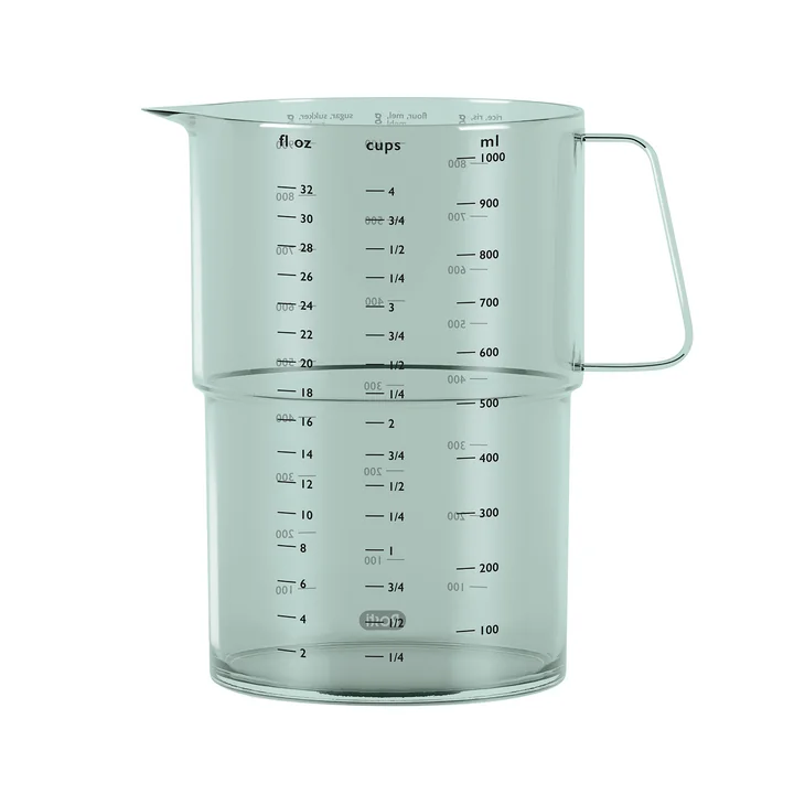 Rosti - Mensura Messbecher, 1,0 l, nordic green