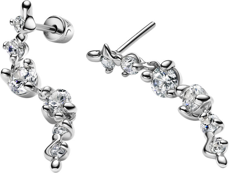 Maria Black Arctic Earring Medium Silver Silver