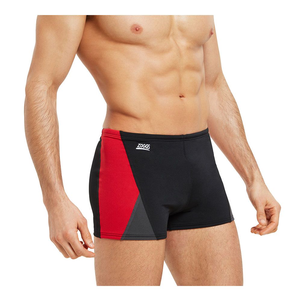 Zoggs PRISM HIP RACER - Jammer Homme black/red
