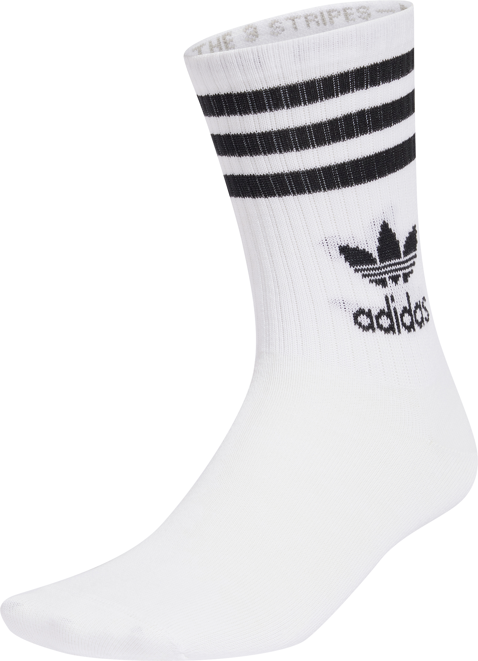 adidas Originals 3-Stripes Crew 6 Pairs Socken Weiß
