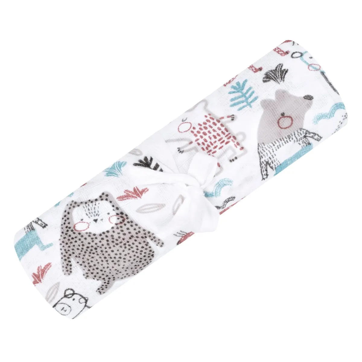 Perlimpinpin Couverture Mousseline - Ours