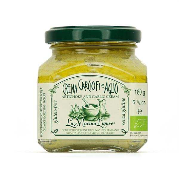 Crème d'artichauts et d'ail bio