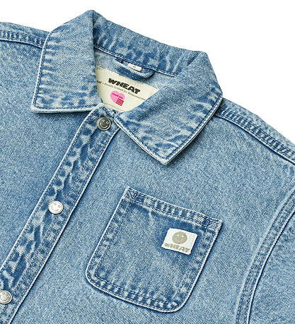 Wheat Skjorte - Denim - Pappo - Blåe