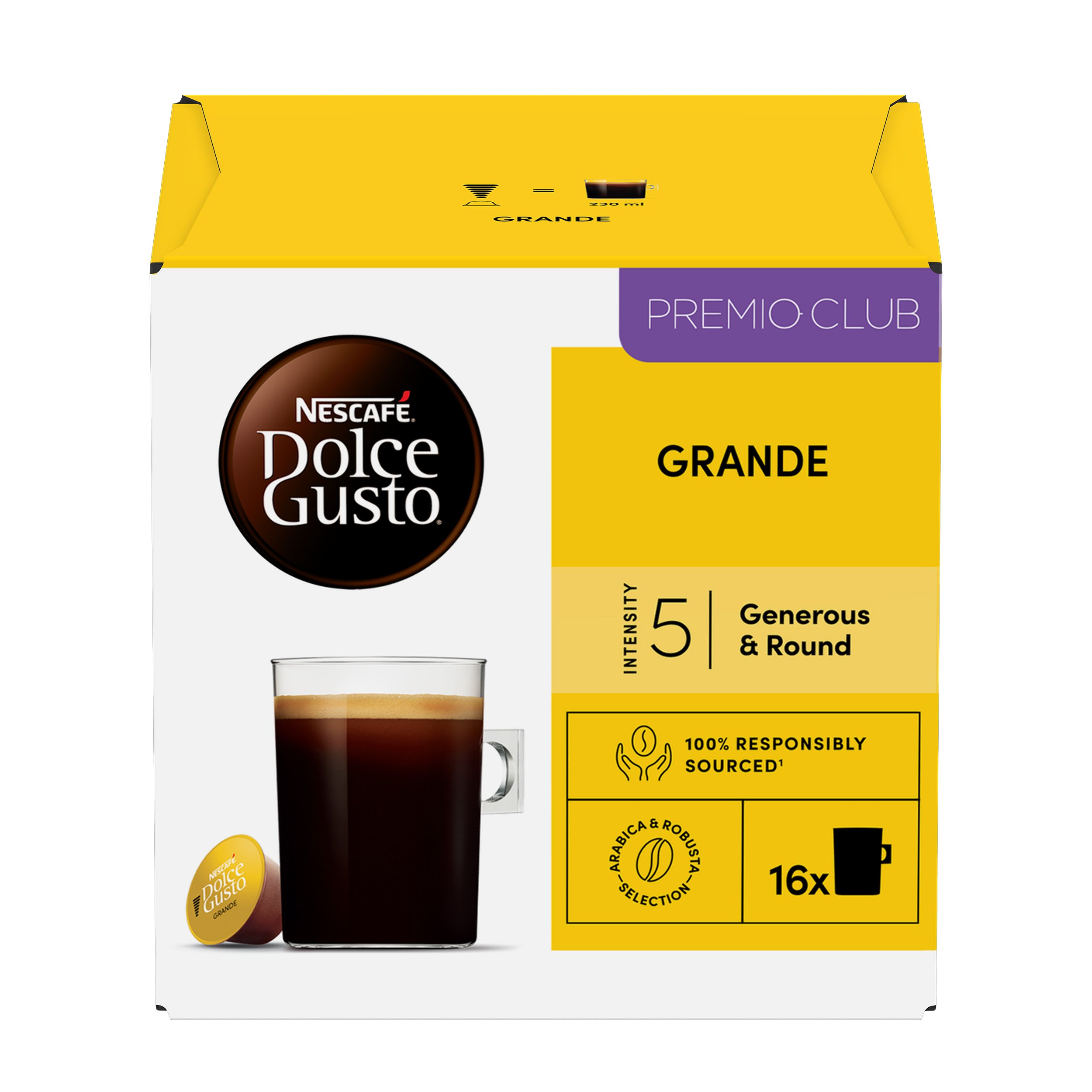 Nescafé Dolce Gusto Grande Kaffeekapseln