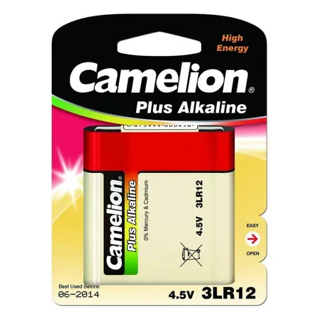 Camelion Plus Alkaline Batterie, 3LR12 / 4,5 Volt, 1 Stück