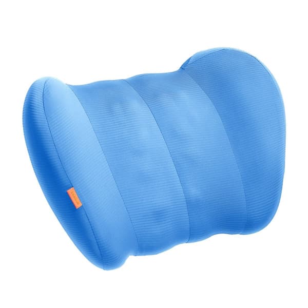 Memory lumbal pute for ComfortRide bil, blå