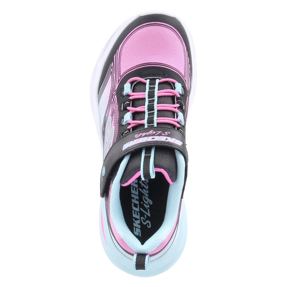 SkechersLow Sneaker LIGHTS: COSMIC GLO - bkmt