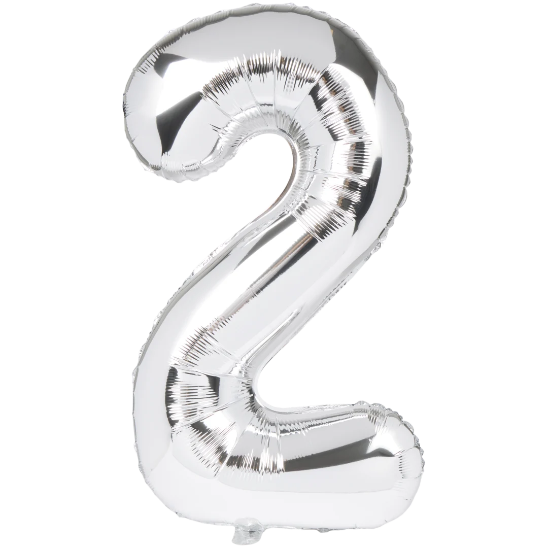 Ballon d'aluminium chiffre