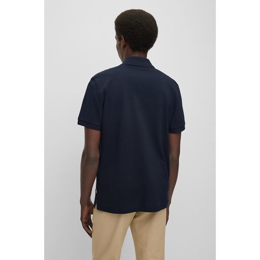 Boss Black Pallas Polo T-shirt, Dark Blue, XL