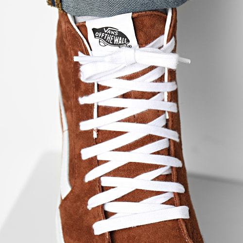 Baskets Sk8 Hi A7Q5N1RE1 Suede Tortoise Shell