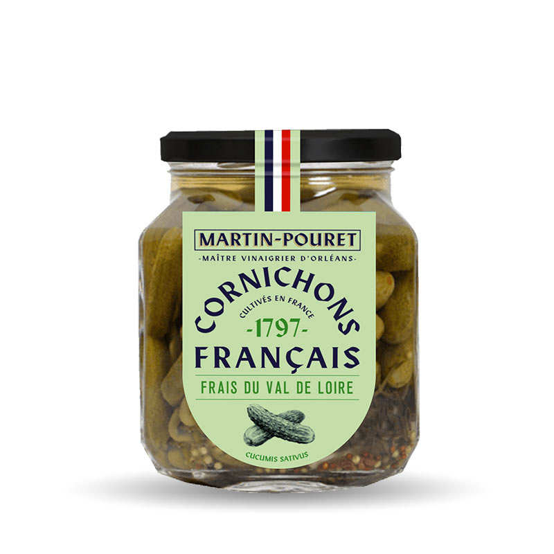 Cornichons français du Val de Loire au Vinaigre d'Orléans
