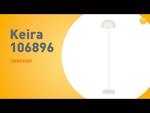 Buiten vloerlamp mushroom wit oplaadbaar 3-staps dimbaar - Keira