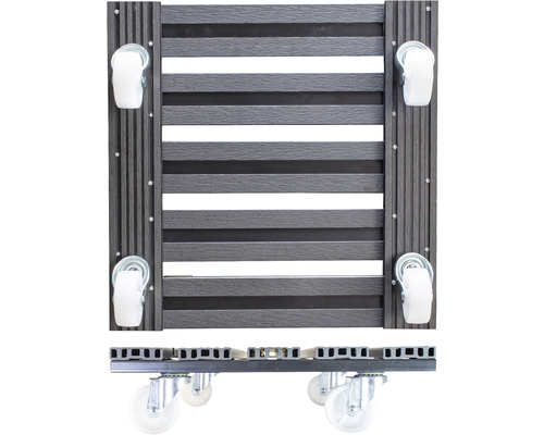 Plantenkar WPC 38,5x38,5 cm antraciet TK 150 kg