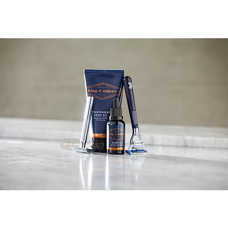 Barberskraber m. refill 1-blads