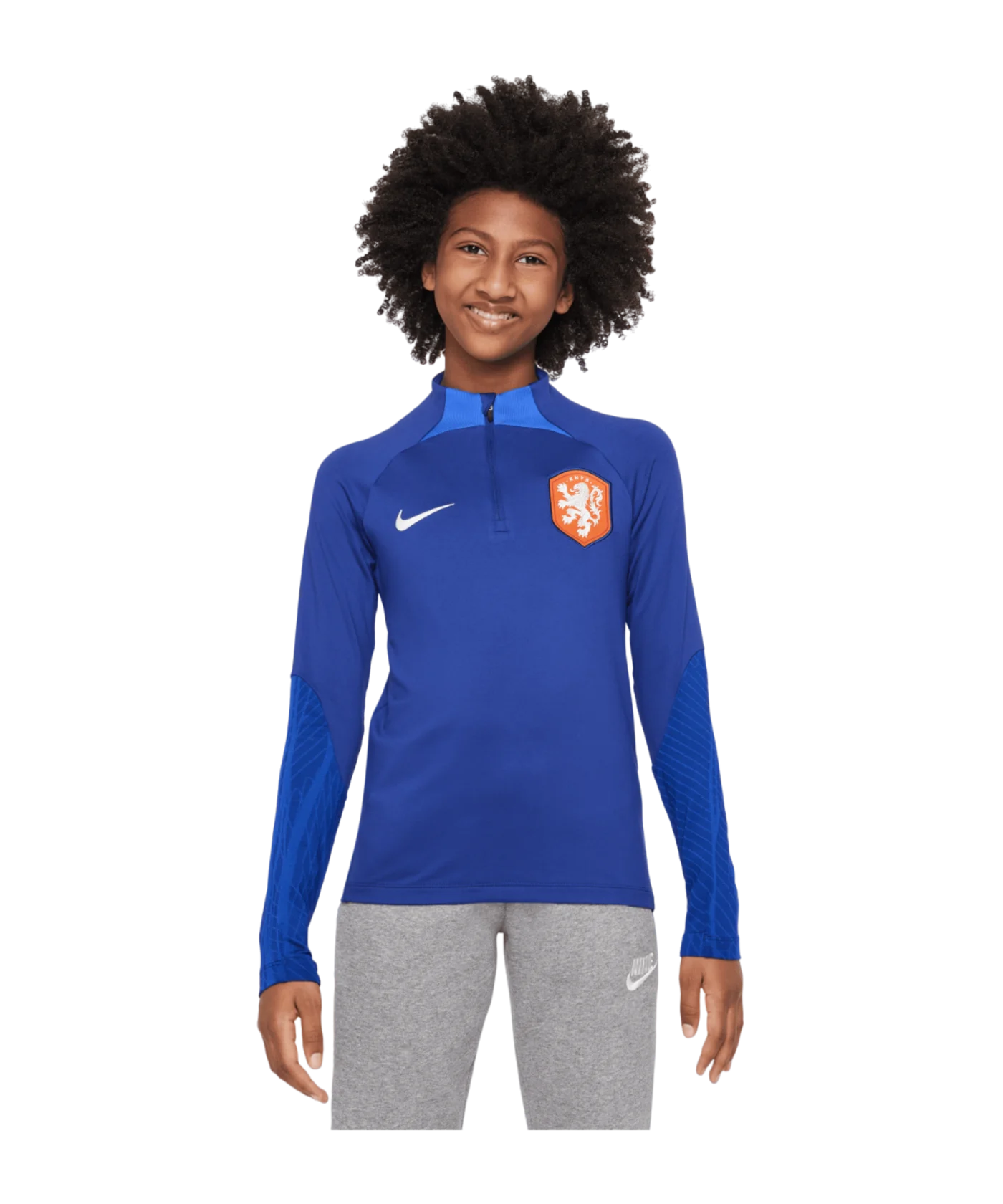 Nike Niederlande Strike Drill Top Kids Blau F456