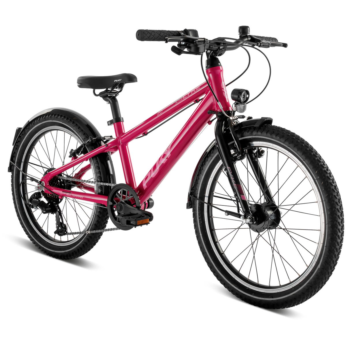 PukyPuky   CYKE Active 7 Gang berry/black 20 Zoll