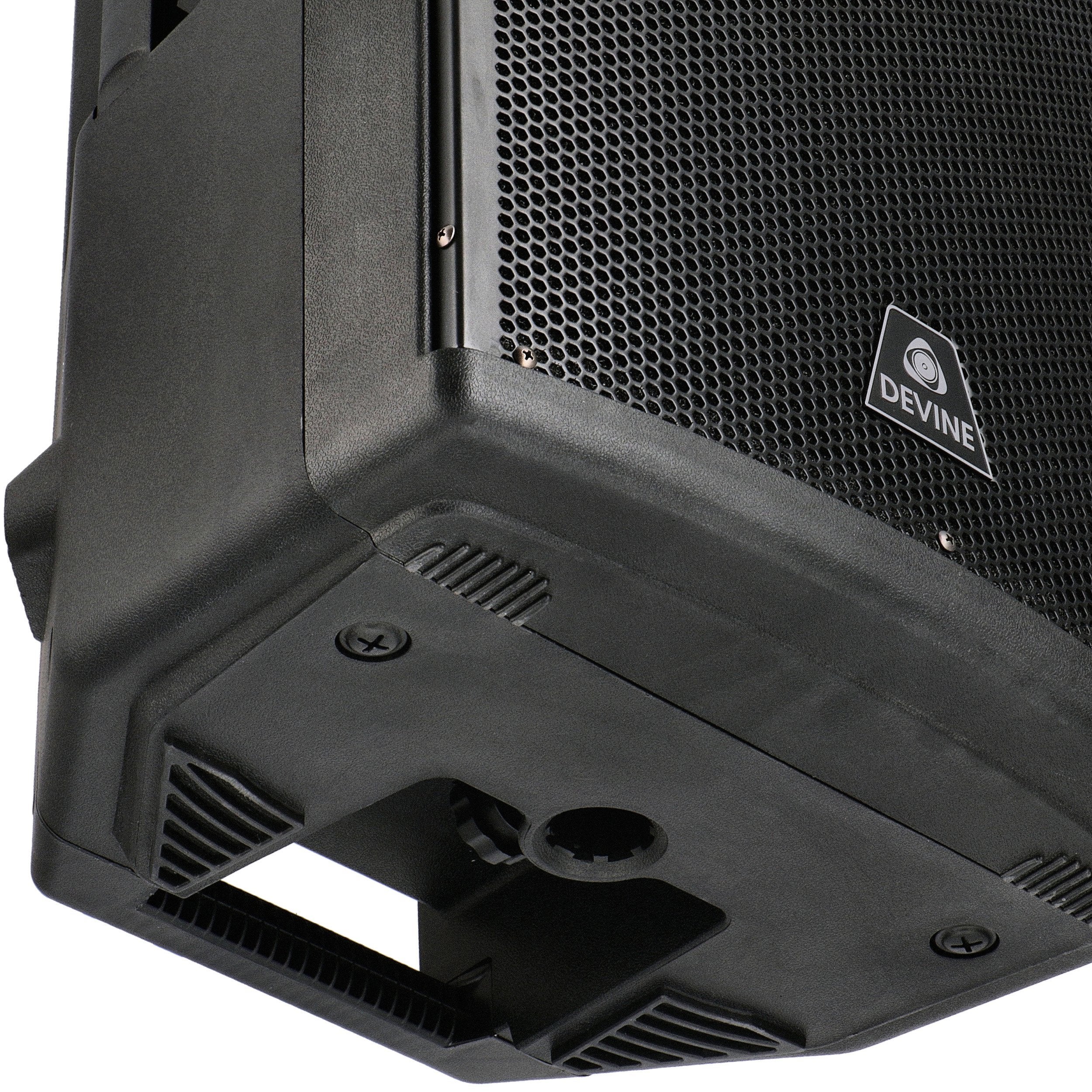 Devine Axeo 15A grote speakerset met statieven voor feestjes