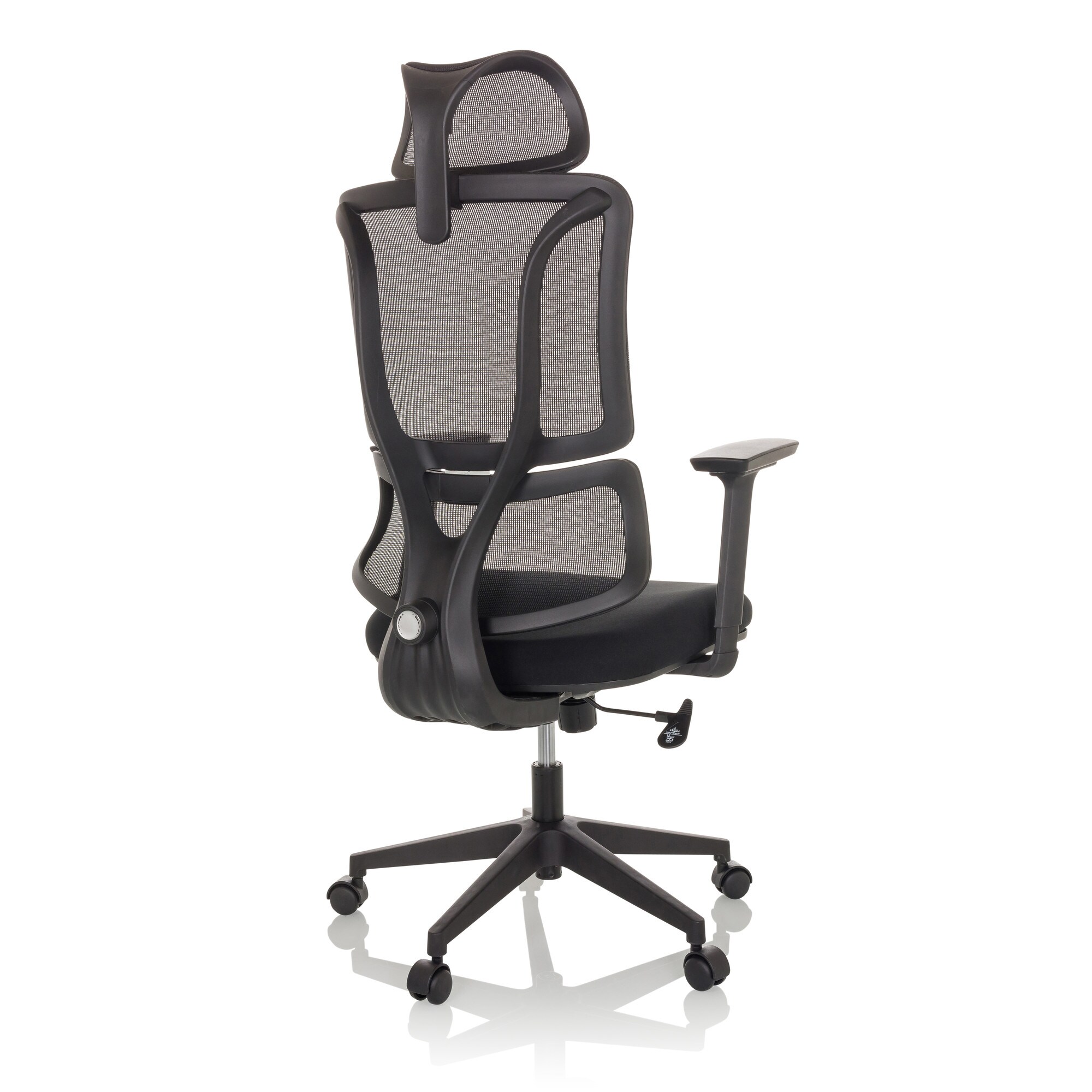 Home Office Bürostuhl ERGOMY Stoff mit Armlehnen (höhenverstellbar) MyBuero