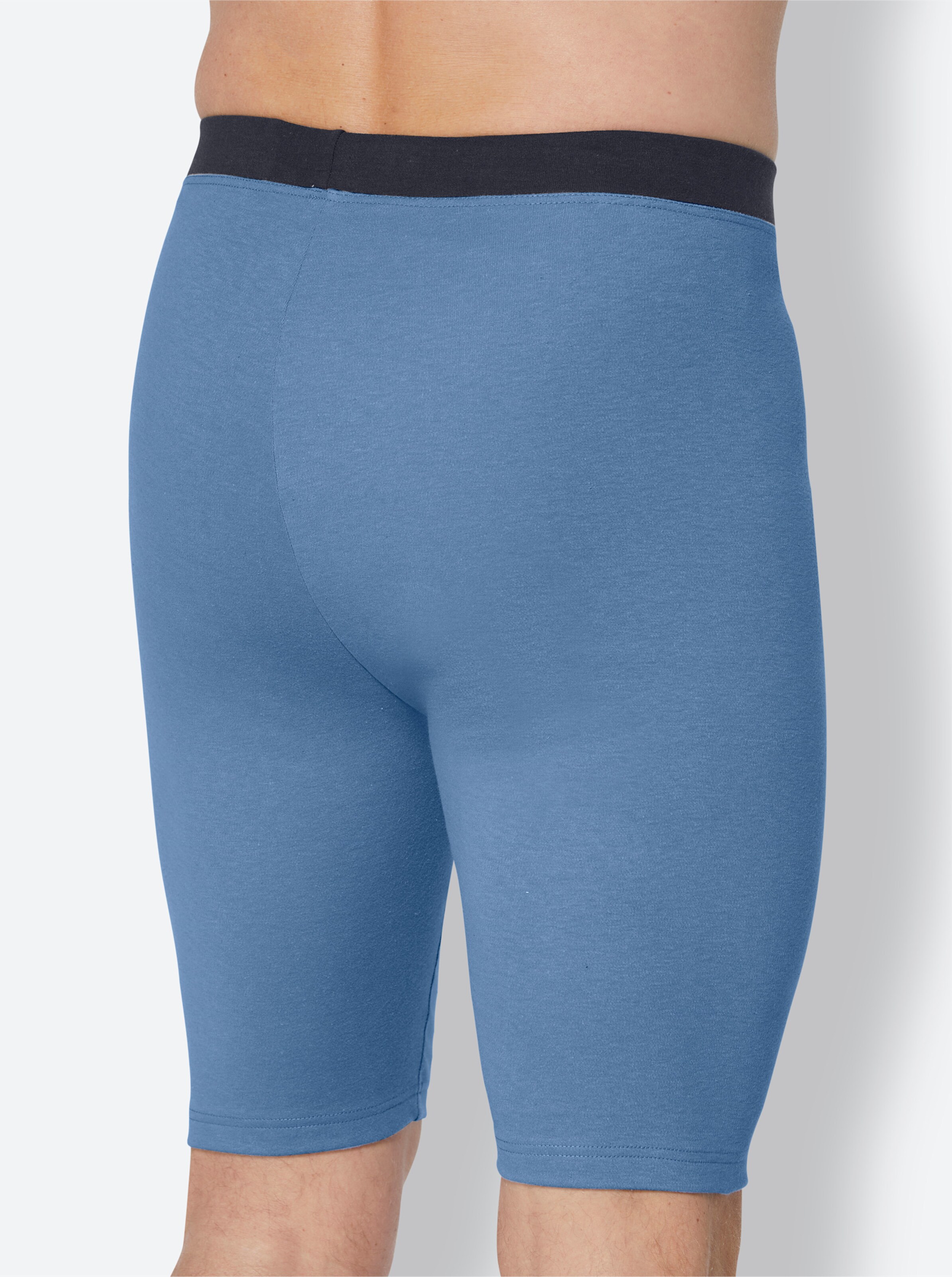 KINGsCLUB Hose knielang in marine + mittelblau