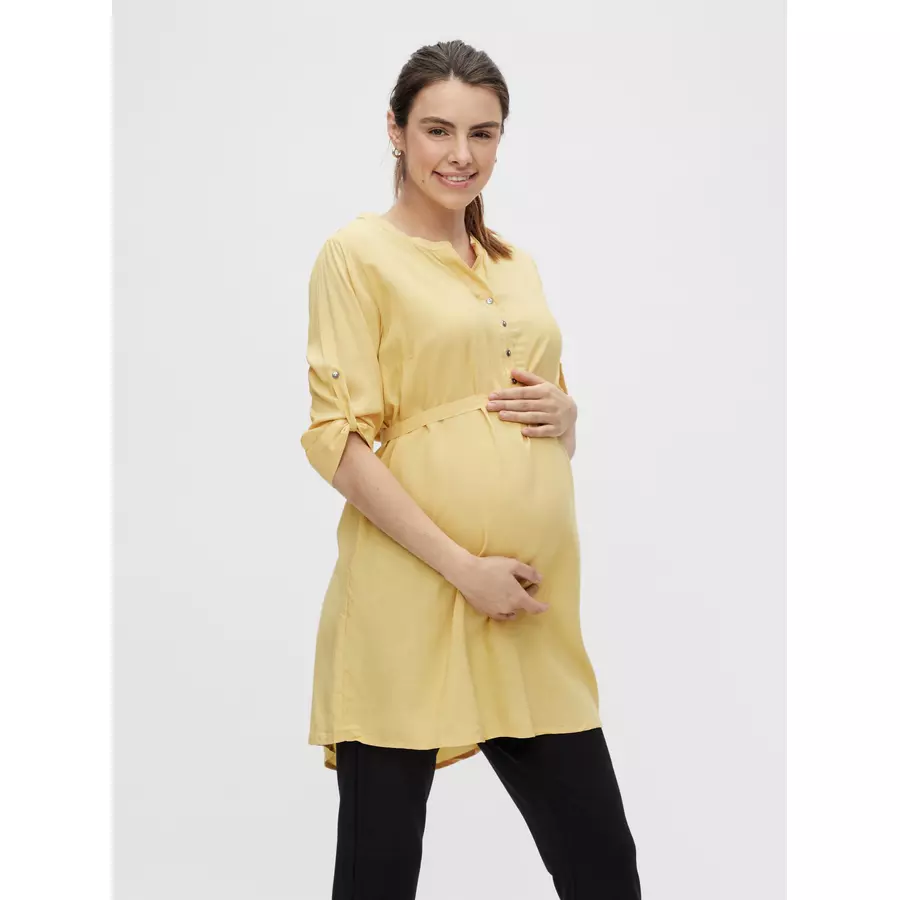 mama;licious Umstandsbluse MLMERCY Misted Yellow