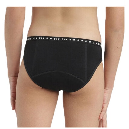 Culotte menstruelle en coton bio - Flux abondants - Noir
