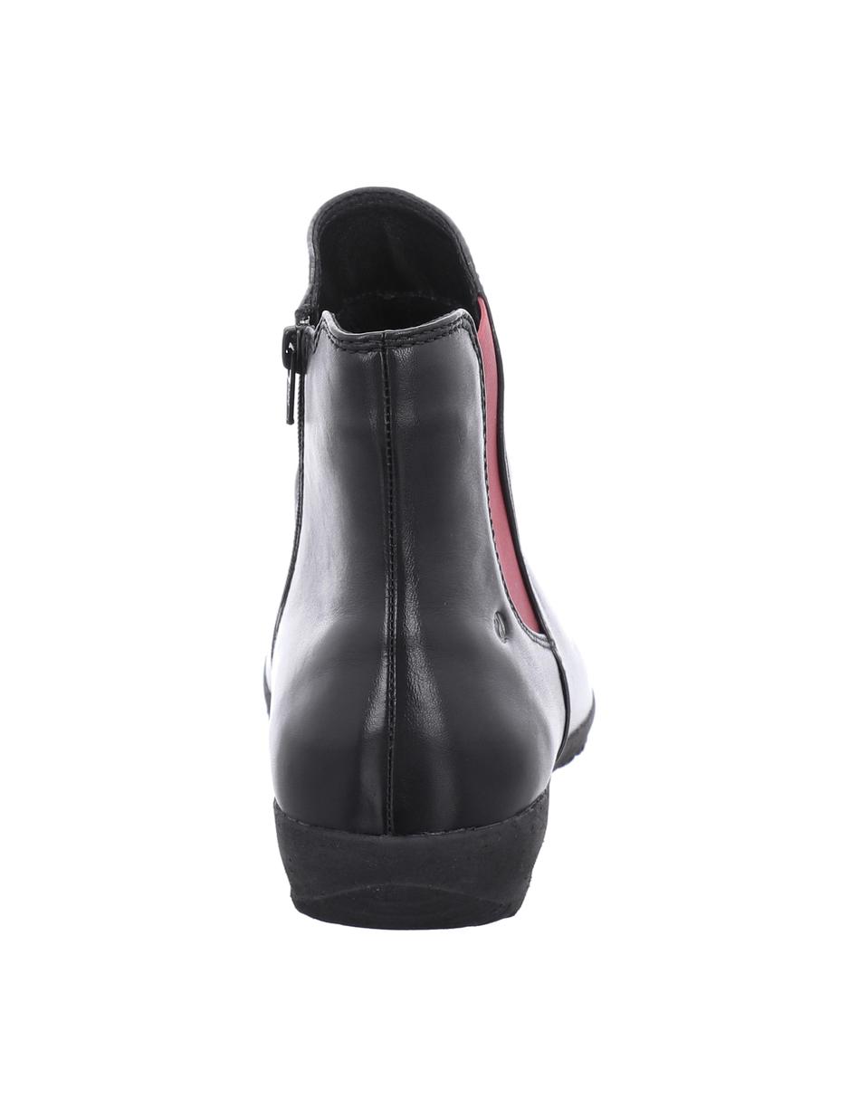 Stiefelette Naly 31, schwarz-kombi