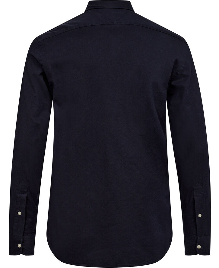 Tommy Hilfiger FLEX BRUSHED SOLID RF SHIRT Desert sky