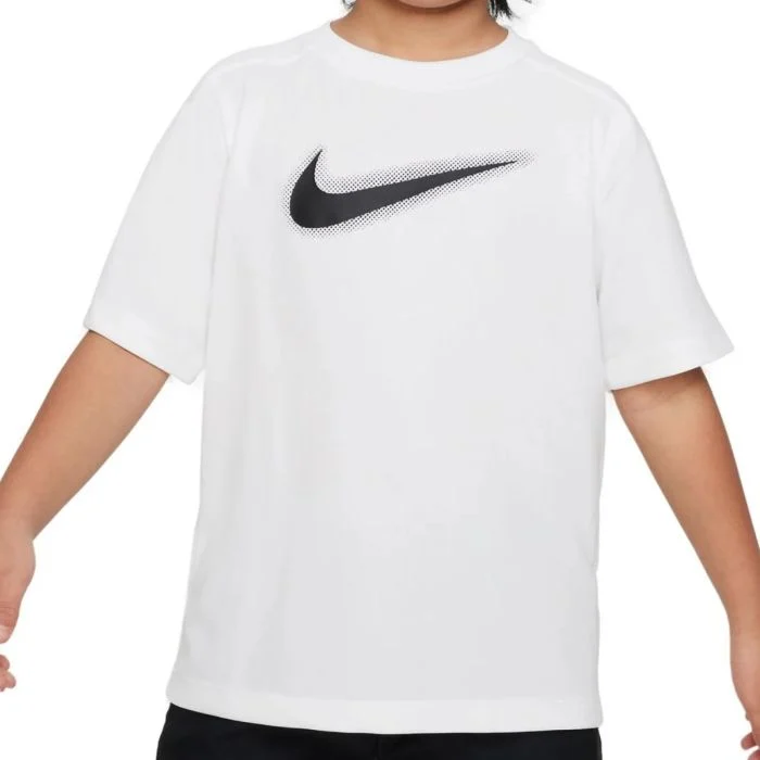 Nike Junior T-shirts Dri-FIT Multi+ Graphic Short Sleeve Tee Hvid