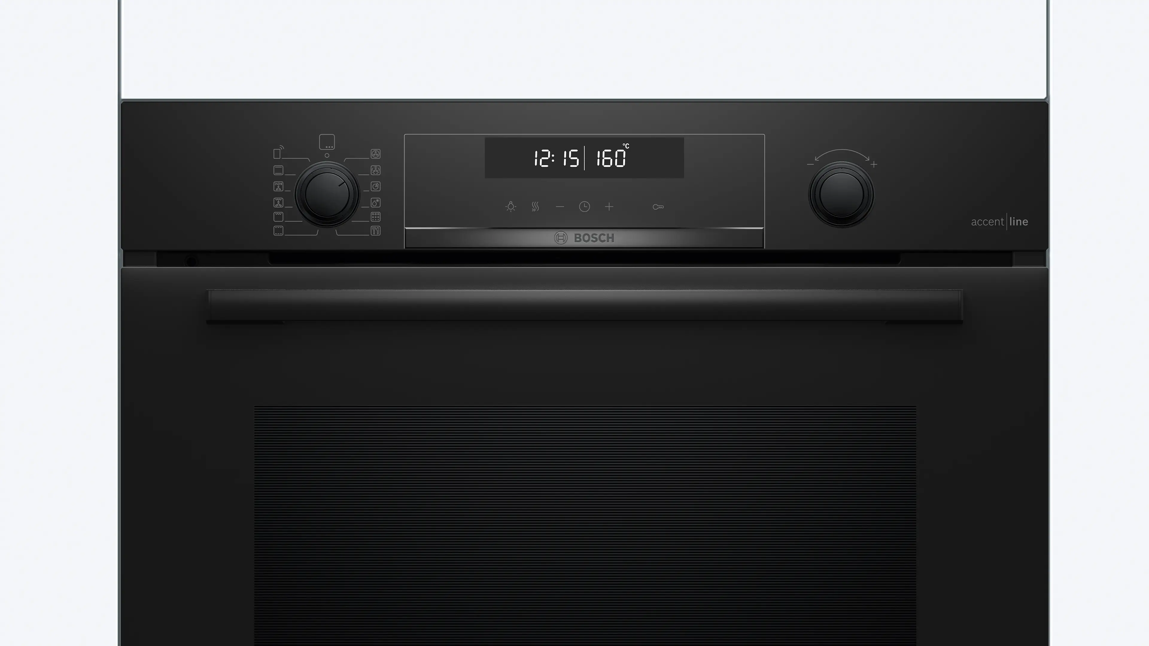Serie 6 Bakoven 60 x 60 cm Zwart